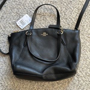 NWT Coach Mini Kelsey Leather Handbag